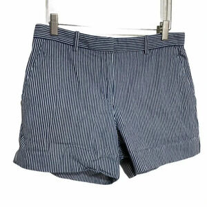 Gap‎ 4 tailored shorts blue pinstripes